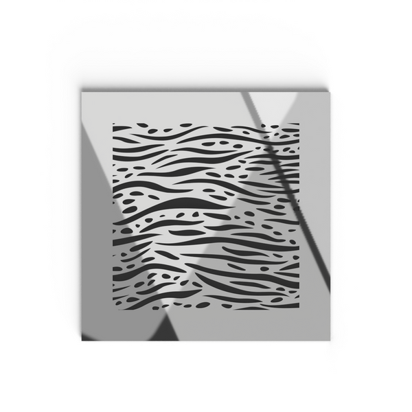 Waves Vent Cover - Silver Mirror Collection