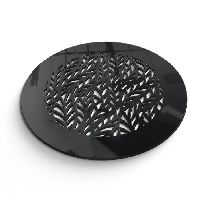 Barbara Round Vent Cover - Black Collection Air Vent Grille SABA Home Decor