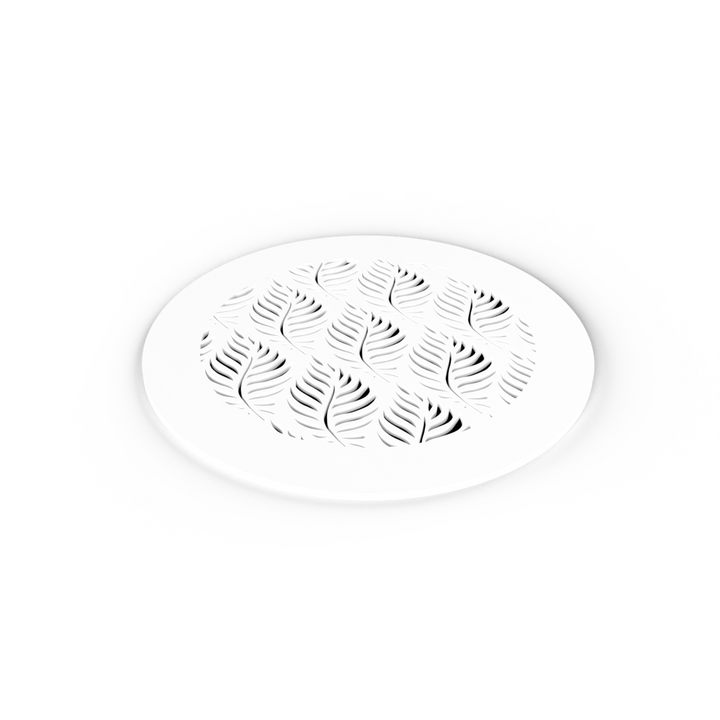 Savannah Round Vent Cover - White Collection Air Vent Grille SABA Home Decor