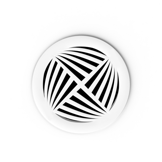 Aria Round Vent Cover - White Collection Air Vent Grille SABA Home Decor