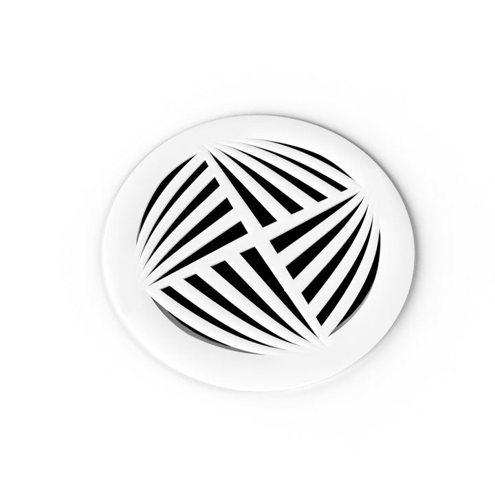 Aria Round Vent Cover - White Collection Air Vent Grille SABA Home Decor