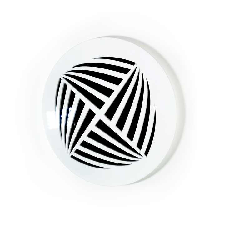 Aria Round Vent Cover - White Collection Air Vent Grille SABA Home Decor
