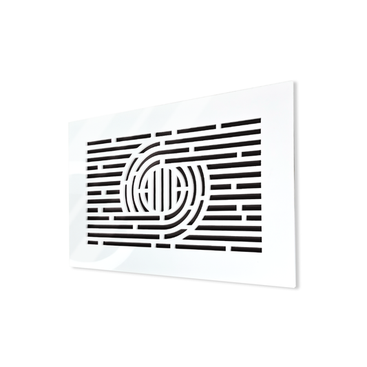 Iris Vent Cover - White Collection Air Vent Grille SABA Home Decor