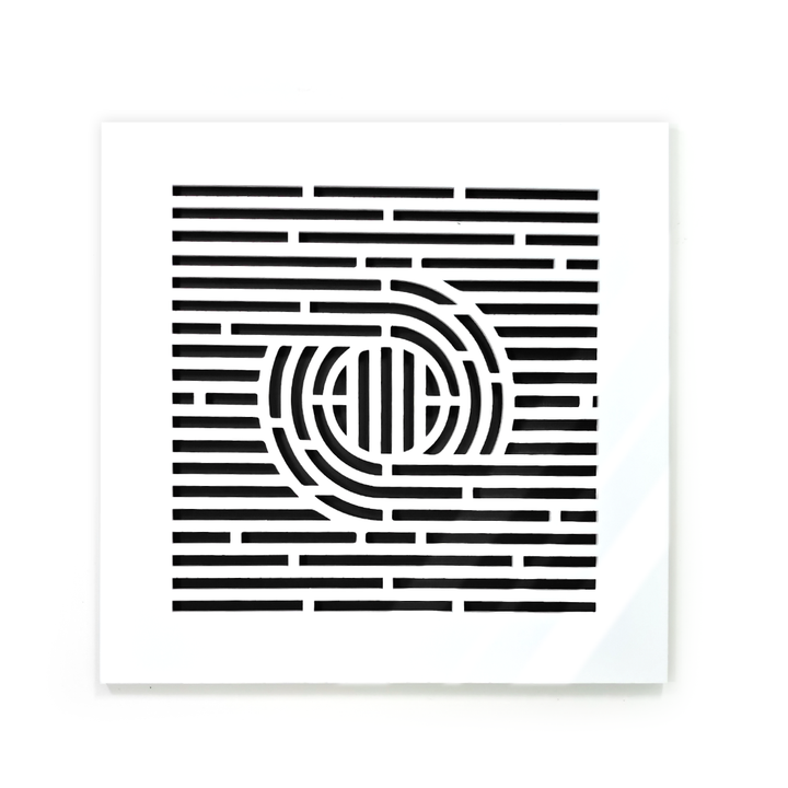 Iris Vent Cover - White Collection Air Vent Grille SABA Home Decor