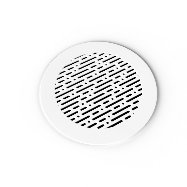 Raya Round Vent Cover - White Collection Air Vent Grille SABA Home Decor