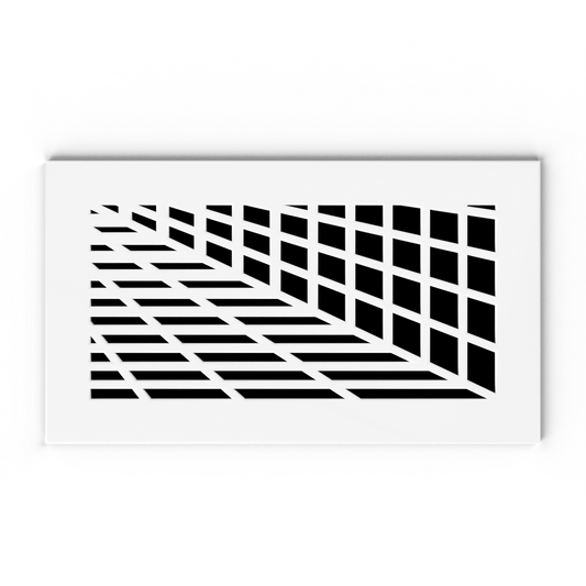 Vivian Vent Cover - White Collection