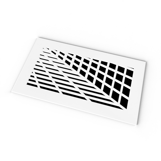 Vivian Vent Cover - White Collection