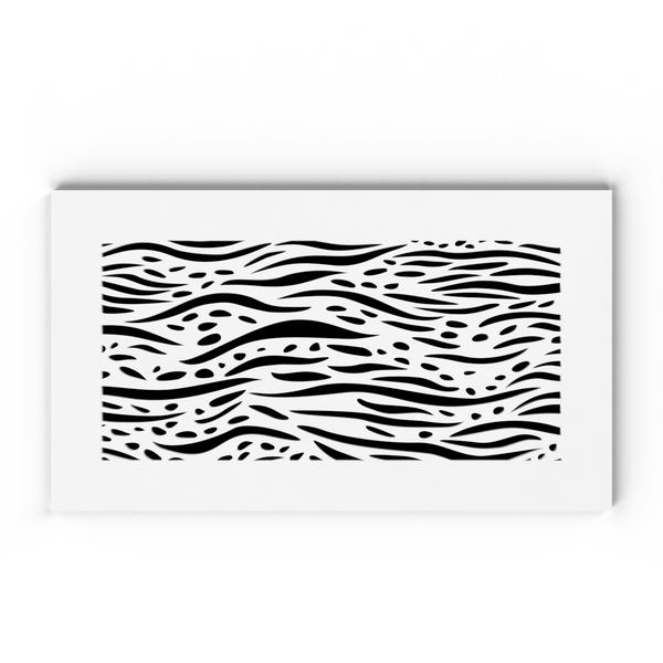 Waves Vent Cover - White Collection