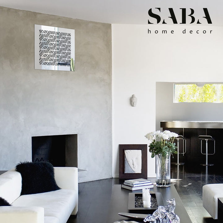 Elisabeth Vent Cover - Silver Mirror Collection Air Vent Grille SABA Home Decor