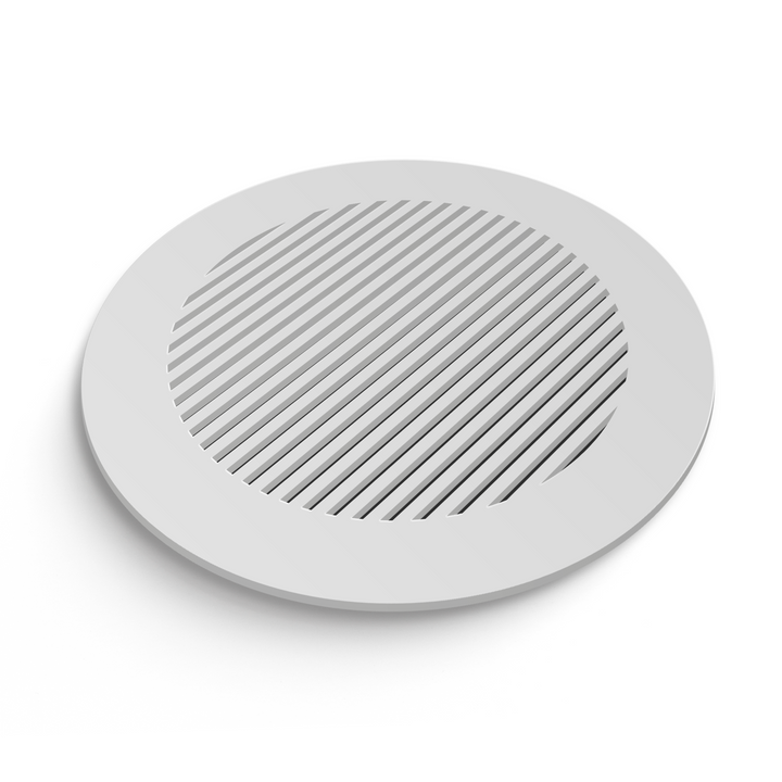 Katherine Round Vent Cover- White Collection Air Vent Grille SABA Home Decor